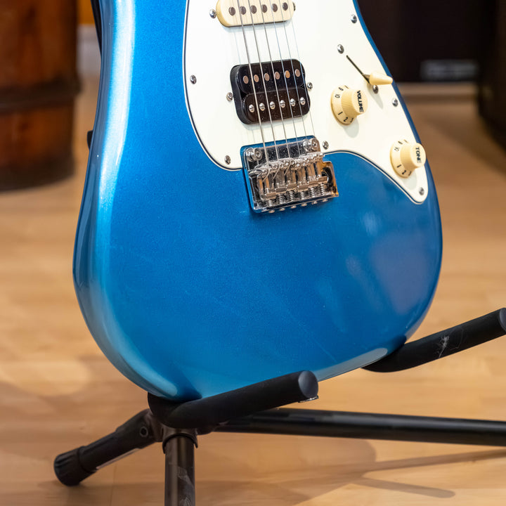 Jet Guitars - "JS-400" Roasted Maple HSS Strat Copy - "Lake Placid Blue" - (No Case Or Bag) - USED