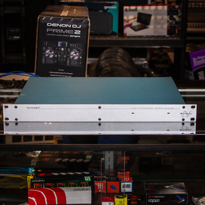 MicroAudio EQ POD 2.1 Dual Programmable 28 Band Equalizer - Used