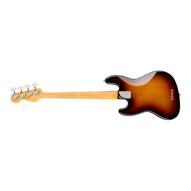 Fender American Professional II Jazz Electric Bass Guitar - 3-Color Sunburst