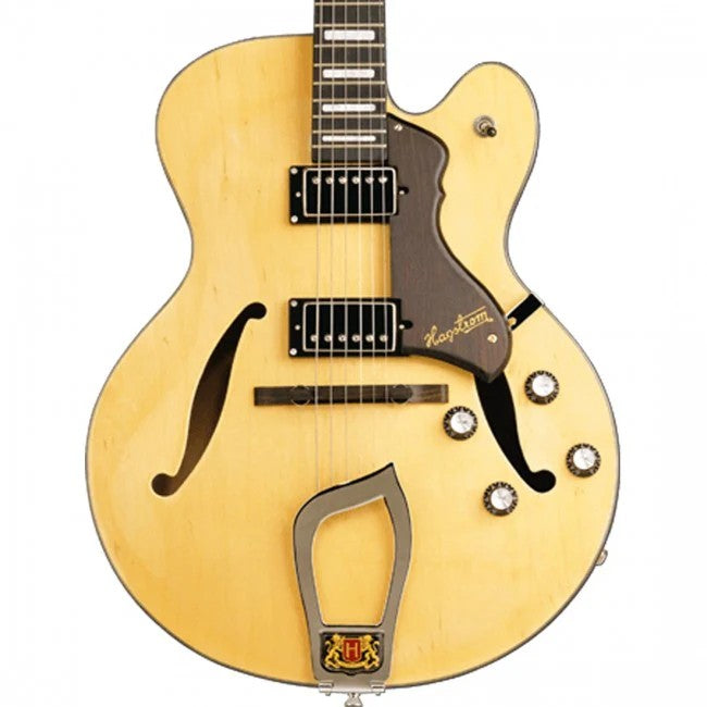 Hagstrom Hj500-nat Jazz Electric Guitar - Natural