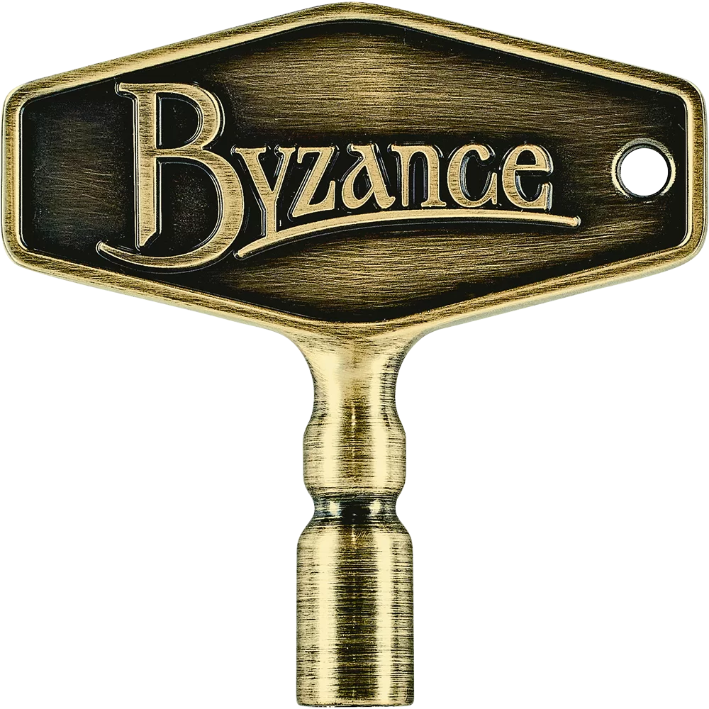 Meinl Byzance Drum Key, Antique bronze plated finfish