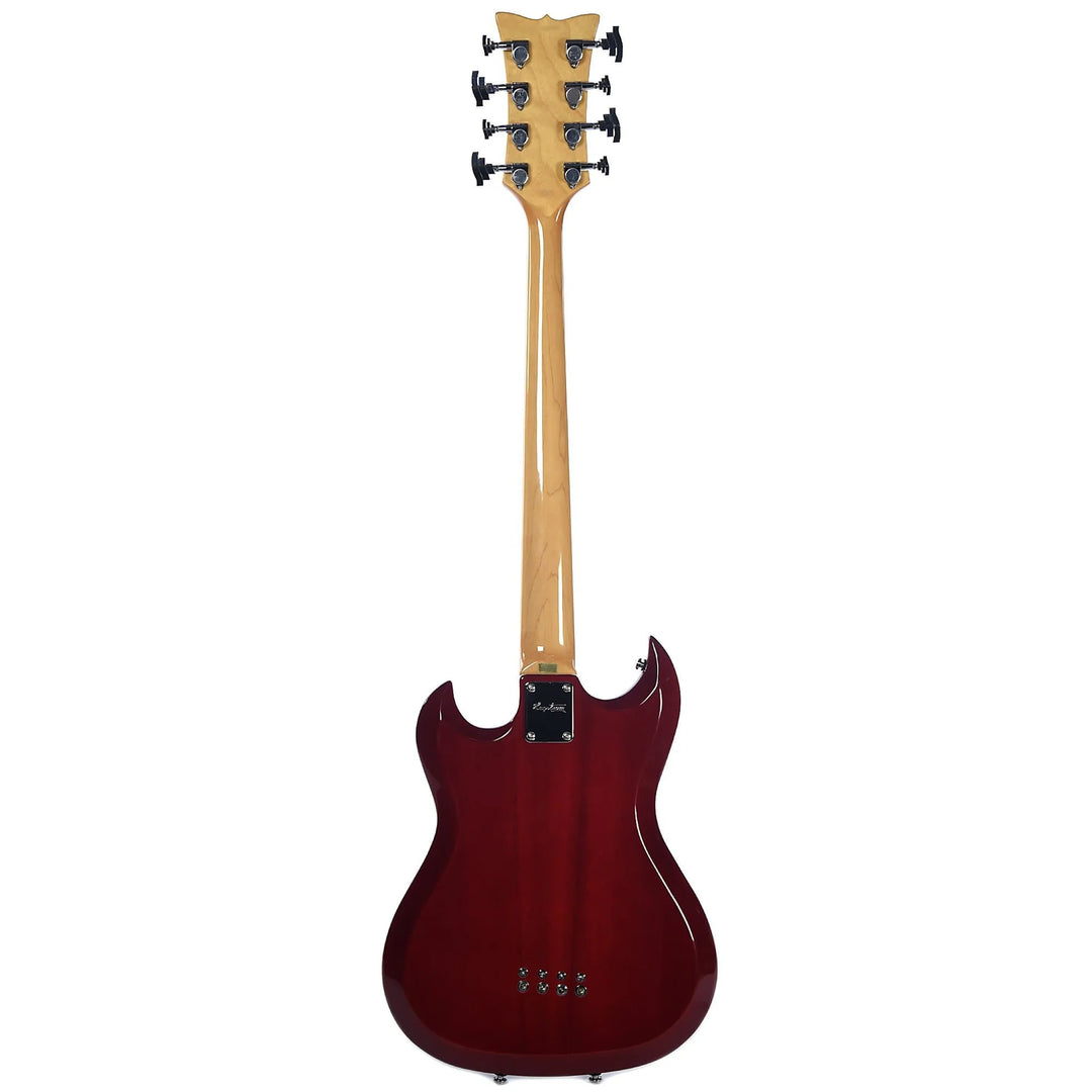 Hagstrom H8ii-wct H8ii Electric Bass - Wild Cherry Transparent