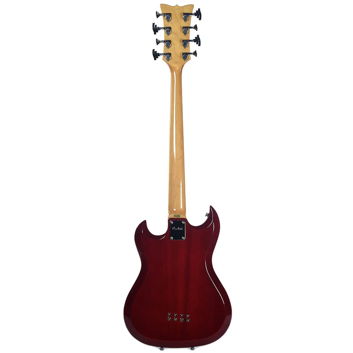 Hagstrom H8ii-wct H8ii Electric Bass - Wild Cherry Transparent