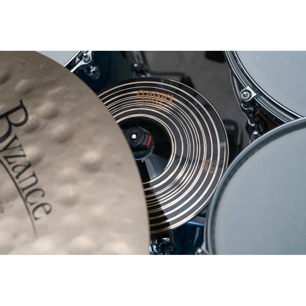 Meinl CC8DAH- Meinl Classic Customs Dark Micro Stack Hats