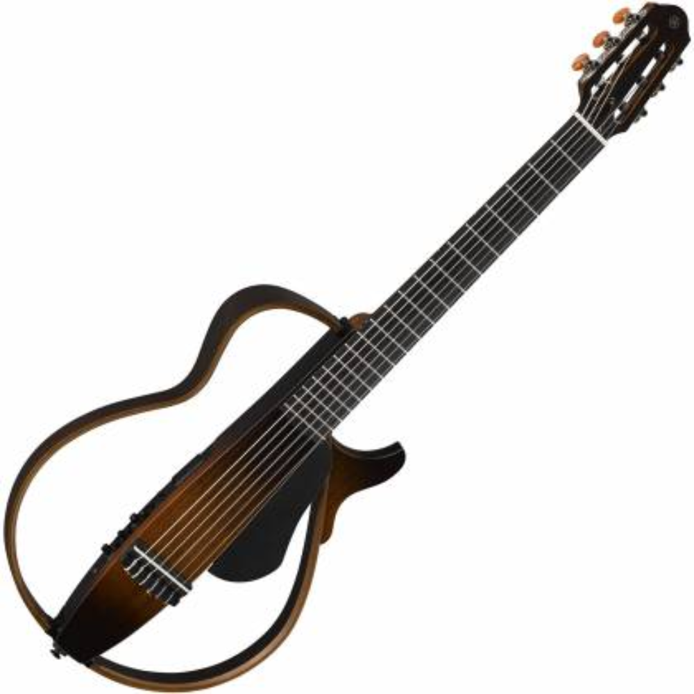 Yamaha SLG200N Nylon String Silent Guitar - Tobacco Sunburst