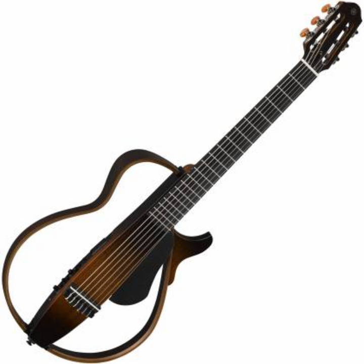 Yamaha SLG200N Nylon String Silent Guitar - Tobacco Sunburst