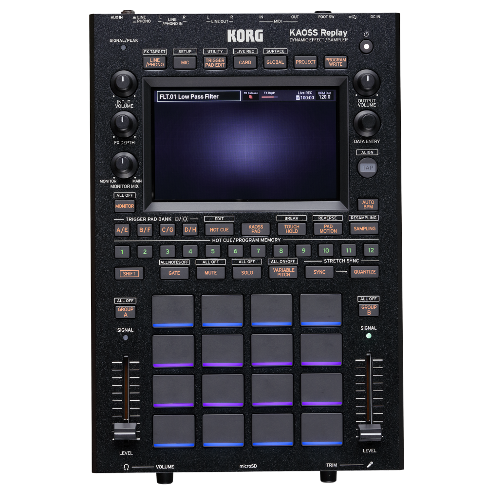 Korg KAOSSREPLAY Kaoss Replay Dynamic Effect / Sampler