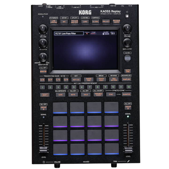 Korg KAOSSREPLAY Kaoss Replay Dynamic Effect / Sampler