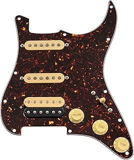 Fender Pre-wired Strat Pickguard Tex-mex Sss - Shell