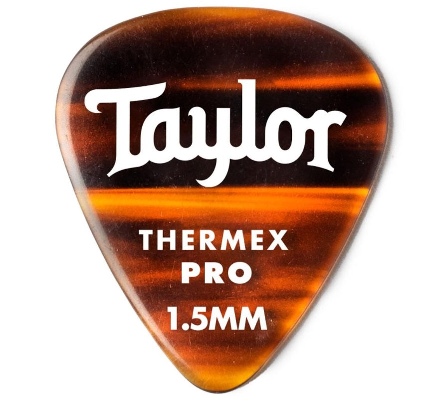 Taylor Premium 351 Therm Pro Picks,Shell,1.50mm 6-Pack