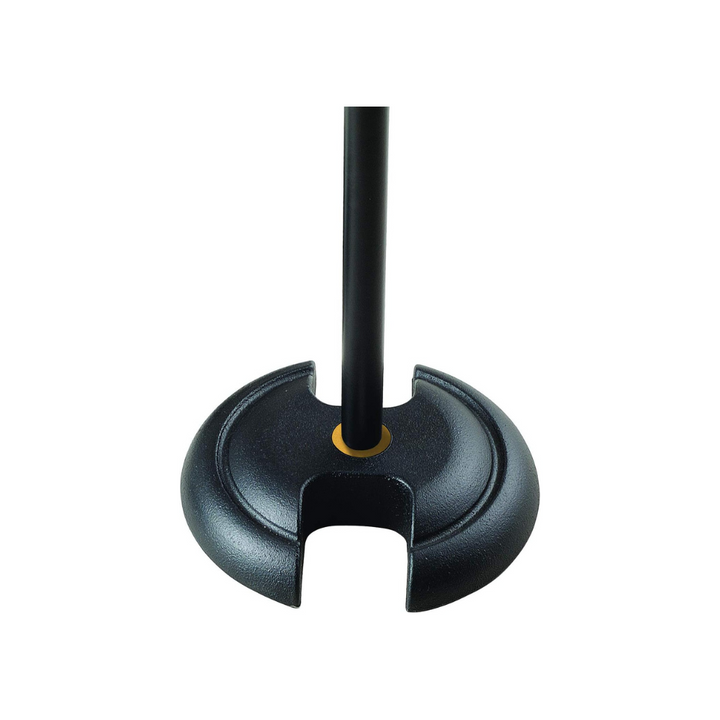 Hercules MS201BPLUS EZ Grip H Base Microphone Stand & EZ Microphone Clip