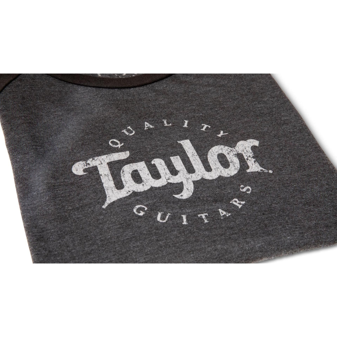 Taylor Ladies Baseball T,Black/Black Frost-M