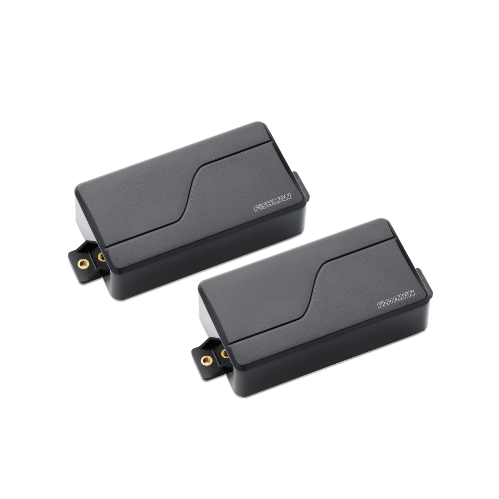 Fishman Fluence PRF-M36-SB2 Modern 3 Humbucker 6ST - Black Plastic