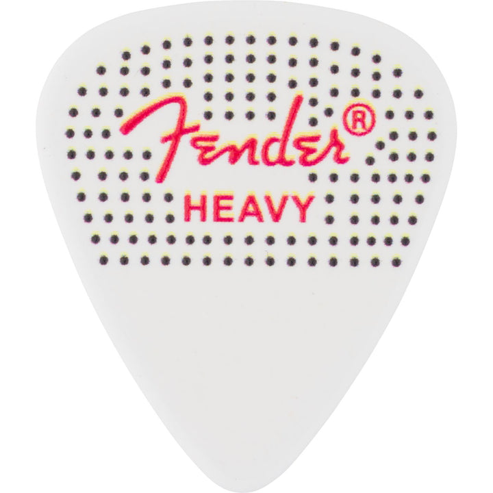 Fender  351 Dotted Celluloid Picks 12-Pack Heavy