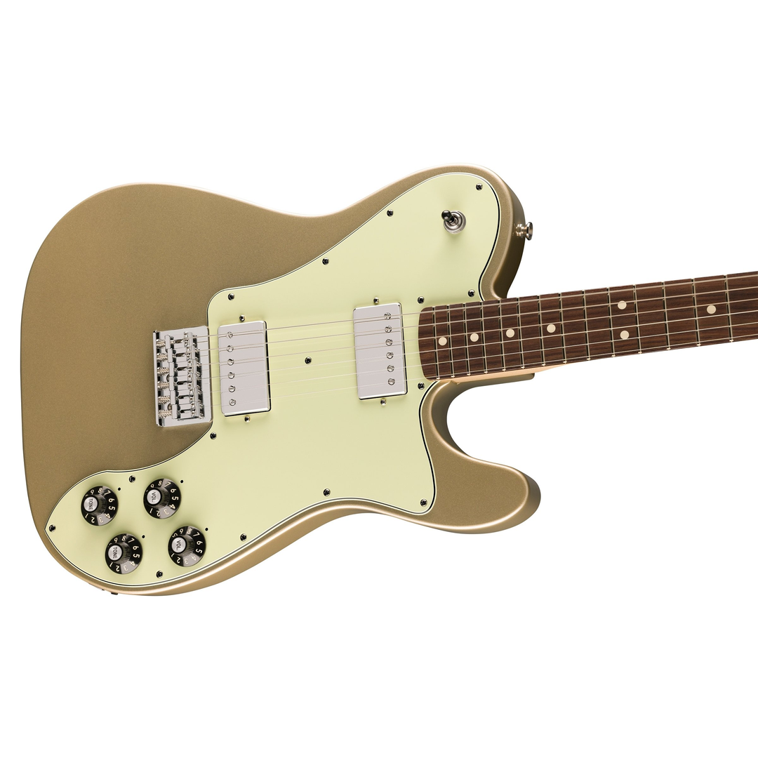 Fender Chris Shiflett Telecaster Deluxe, Rosewood Fingerboard (Shoreline Gold)