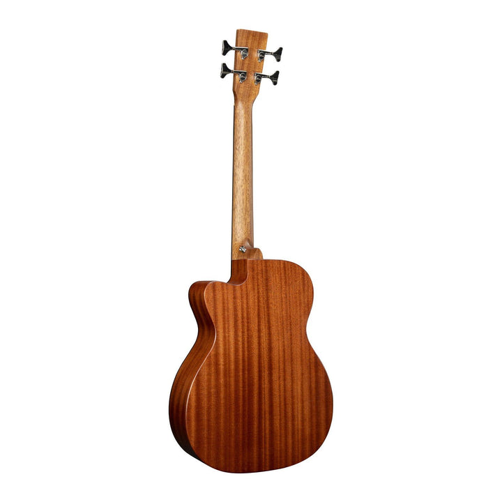 Martin 11Y25000CJREBASSL Dreadnought Junior Acoustic-Electric – 000C Jr-EL Bass Satin Spruce/Sapele with Soft Shell Case