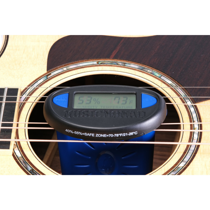 MusicNomad HUMITAR-ONE Acoustic Guitar Humidifier and Hygrometer