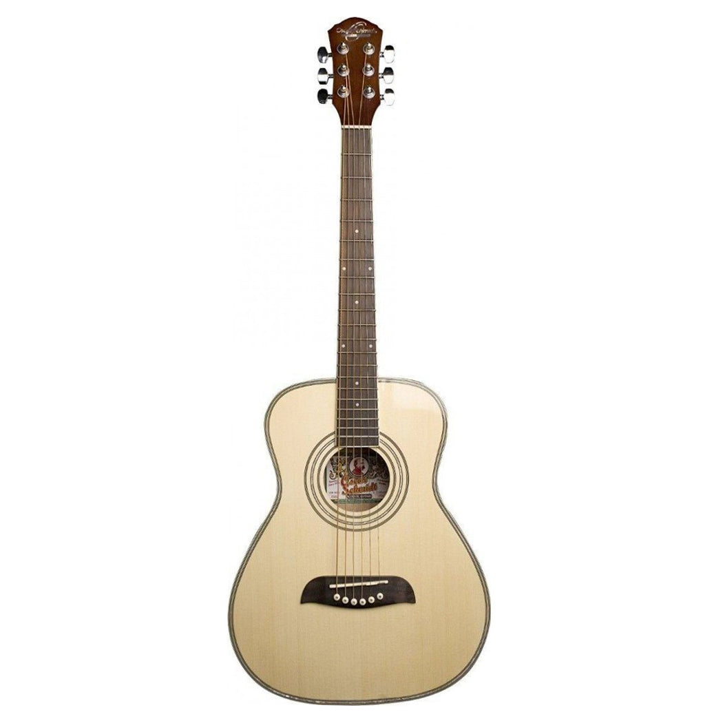 Oscar Schmidt OGHS-A Acoustic Guitar 1/2 Size Dreadnought Natural