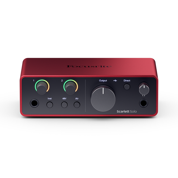 DTM・DAW Focusrite Scarlett solo gen.3 Focusrite Scarlett Solo 4th Gen USB Audio Interface – Music