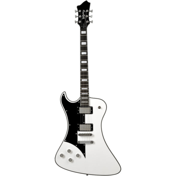 Hagstrom Fant-l-wht Fantomen Electric Guitar - White Gloss Lh