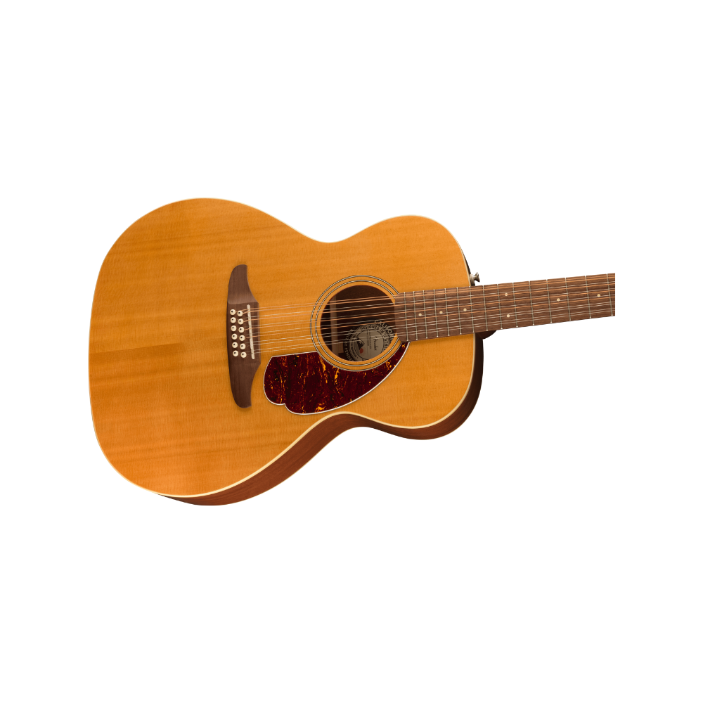 Fender California Series Villager™ 12-String Walnut Fingerboard Tortoiseshell Pickguard  - Aged Natural
