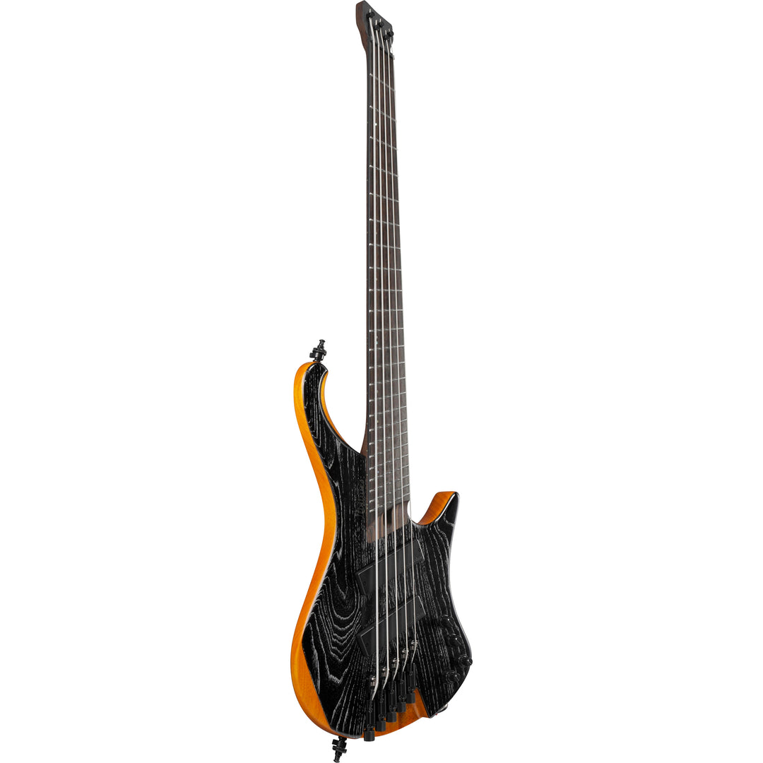 Ibanez EHB Ergonomic Headless 5-String Bass (Silver Wave Black Low Gloss) EHB1135MSSKL