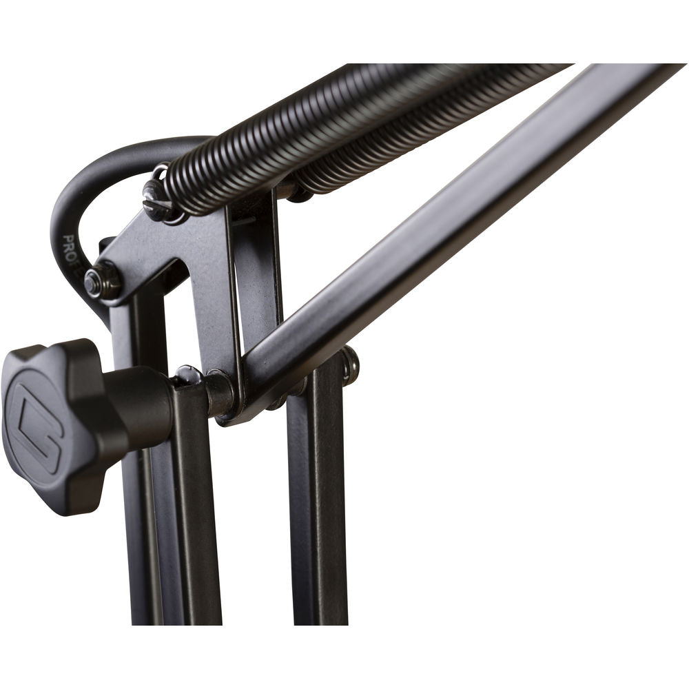 Gator Frameworks Desk-Mounted Broadcast/Podcast Boom Arm Microphone Stand