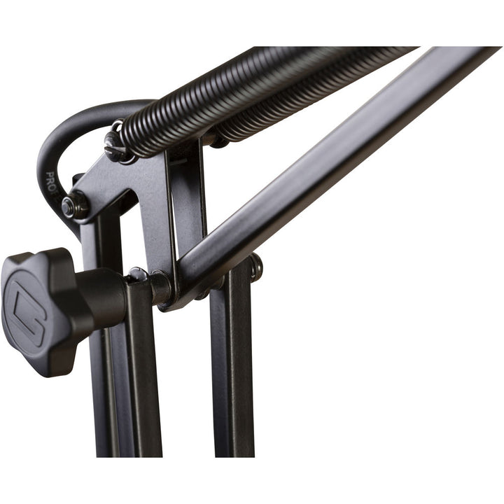 Gator Frameworks Desk-Mounted Broadcast/Podcast Boom Arm Microphone Stand