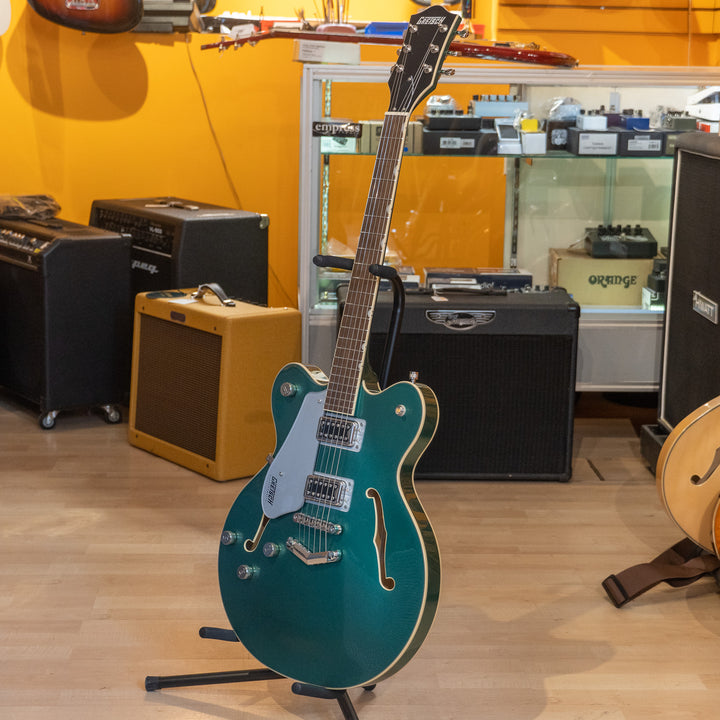 Gretsch Electromatic  G-5622LH / LEFT-HANDED - V Stoptail / Georgia Green  w/ HD Guild Case - 2022 - Used