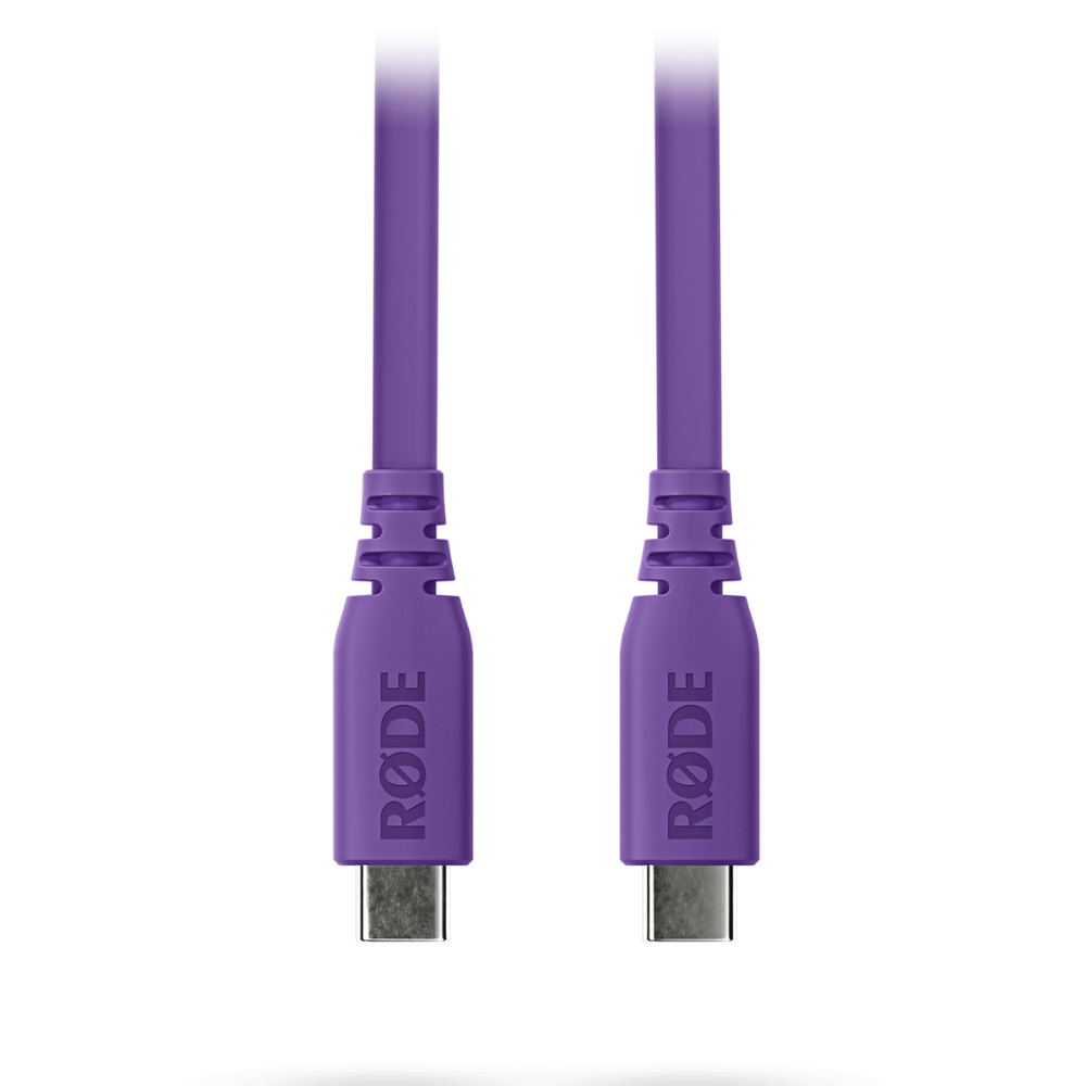 Rode Microphones SC17-PU High-quality, 1.5m-long USB-C to USB-C cable - Purple