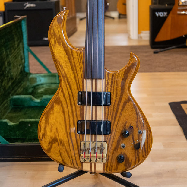 VINTAGE - Aria Pro II SBR-150 "Super Bass" Neck Through- Factory Fretless - w/ OHSC (MIJ) - 1980-81