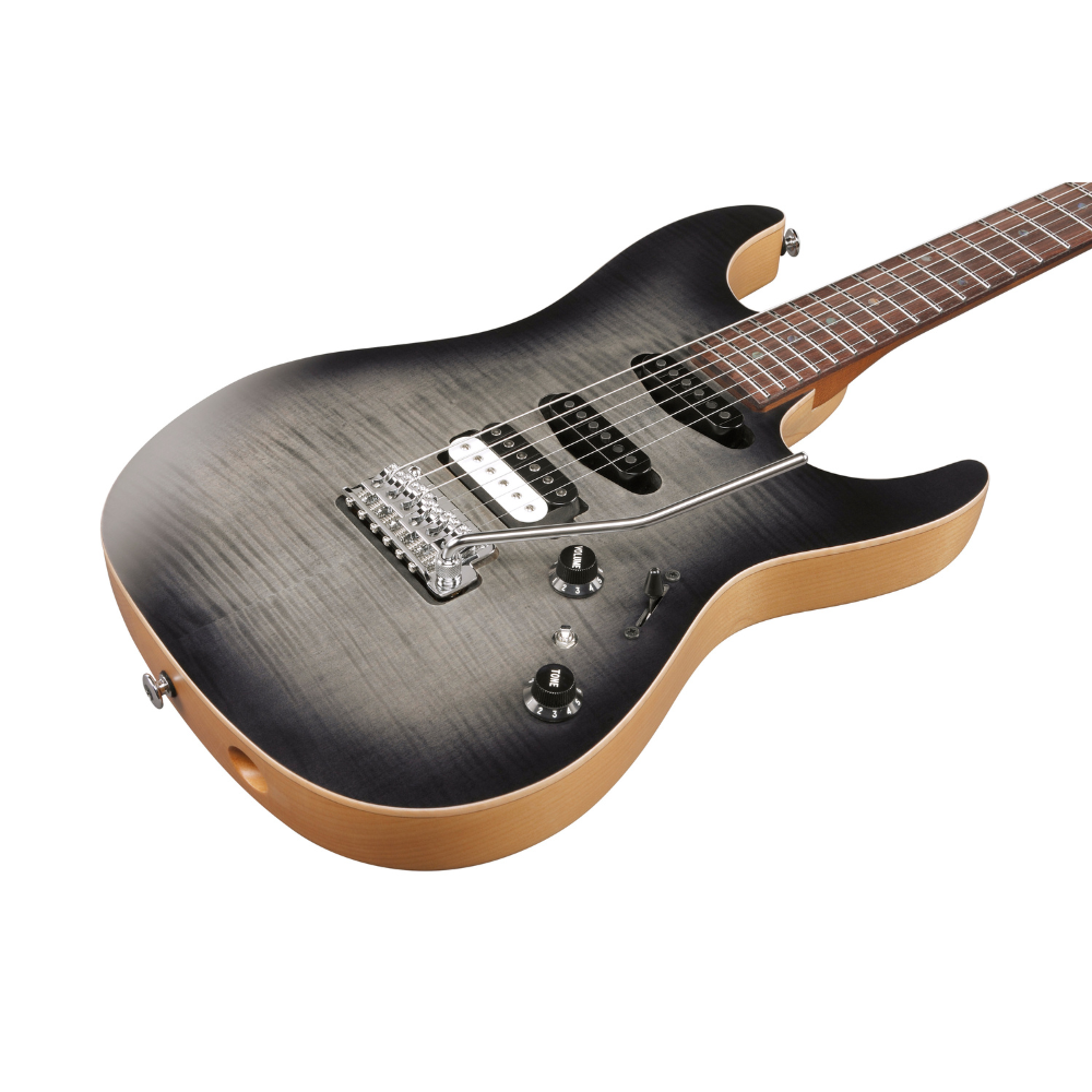 Ibanez Tom Quayle Signature (Charcol Black Burst Flat) TQM2CUF