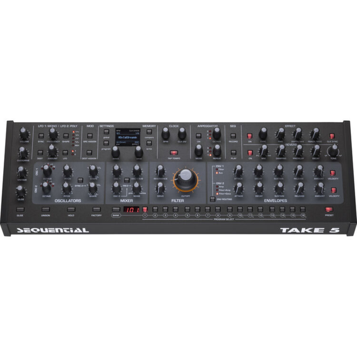 Sequential SEQ-3510 Take 5 Compact Poly Synthesizer Desktop Module