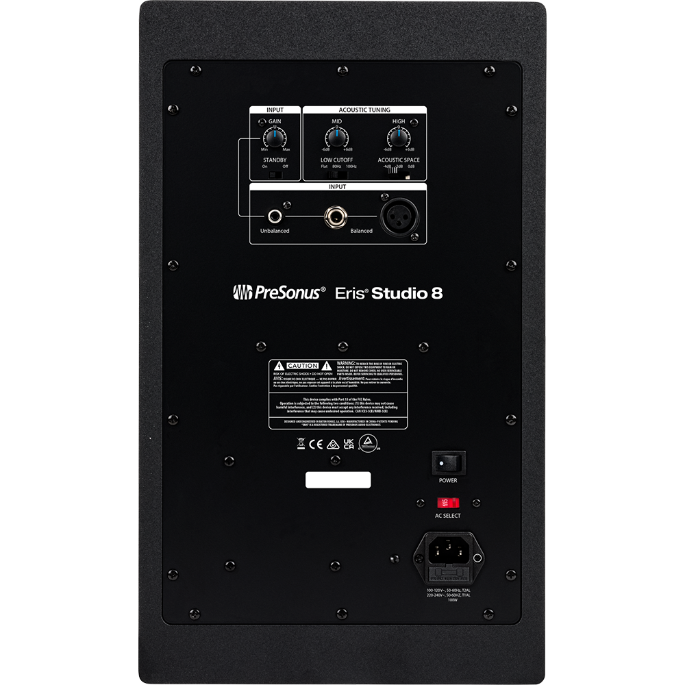PreSonus 2777500128 Eris Studio 8 140W Class AB biamplification (Single)