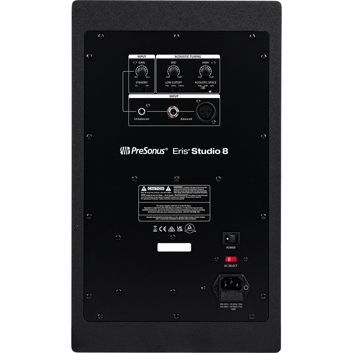 PreSonus 2777500128 Eris Studio 8 140W Class AB biamplification (Single)