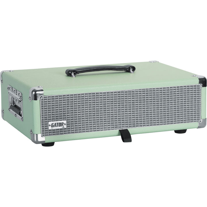 Gator Vintage Amp Vibe Rack Case (2U) - Seafoam Green