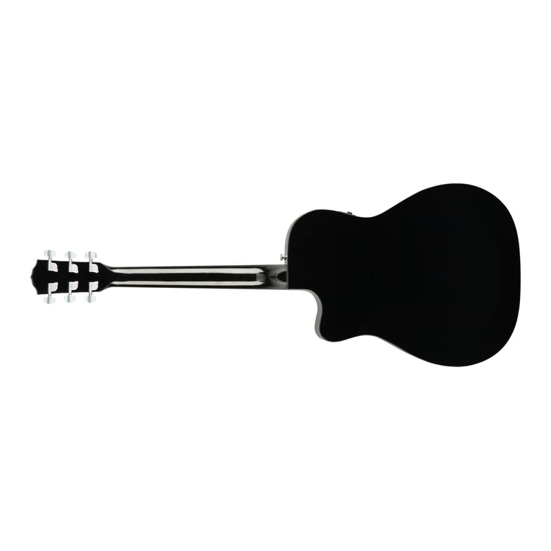Fender CC-60SCE 6-String Concert Acoustic Guitar (Black)