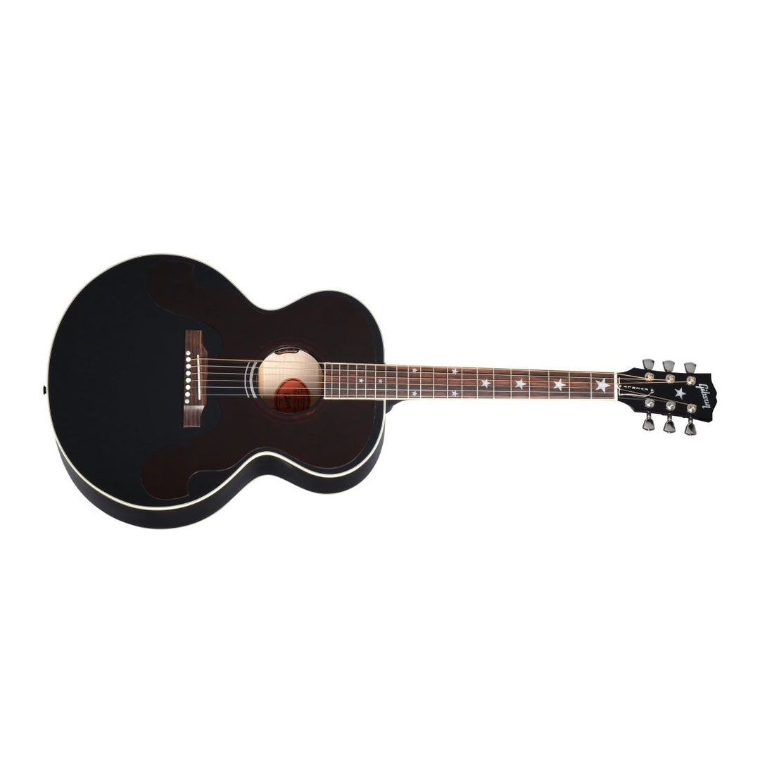Gibson Everly Brother J-180 Acoustic/Electric Guitar with Hardshell Case - Ebony