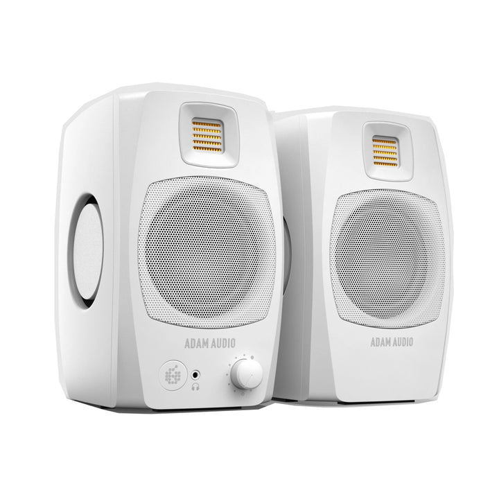 Adam Audio D3V Active Desktop Monitor System - White (Pair)
