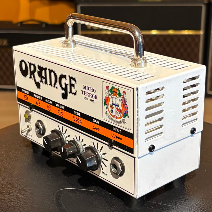 Orange - Micro Terror Hybrid 20 MINI GTR Head w/ Power Supply - USED