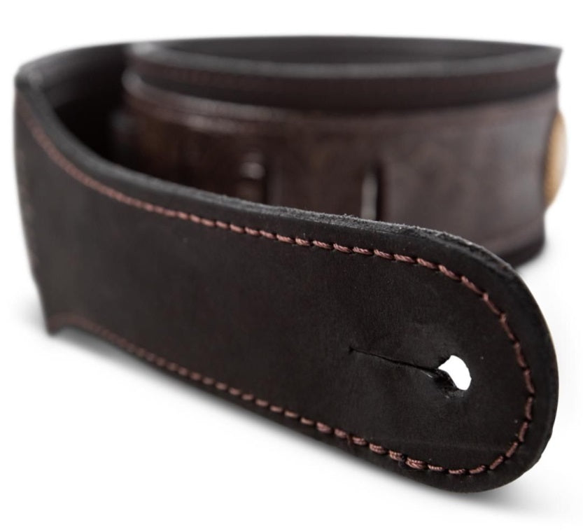 Taylor Grand Pacific Strap,Blk Lthr/Ni Concho,3"