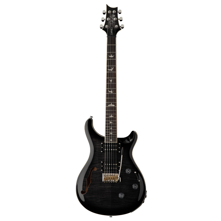 PRS SE Custom 24 Semi-Hollow Piezo Electric Guitar CA (Charcoal Burst)