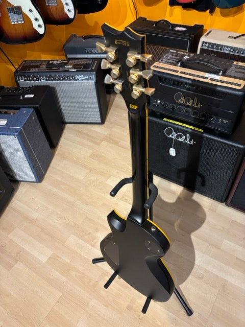 ESP-LTD  EC 1000 Deluxe  (Vintage Black - Gold HD  w/ Seymour Duncan 59 & JB ) - No Case Or Bag - USED