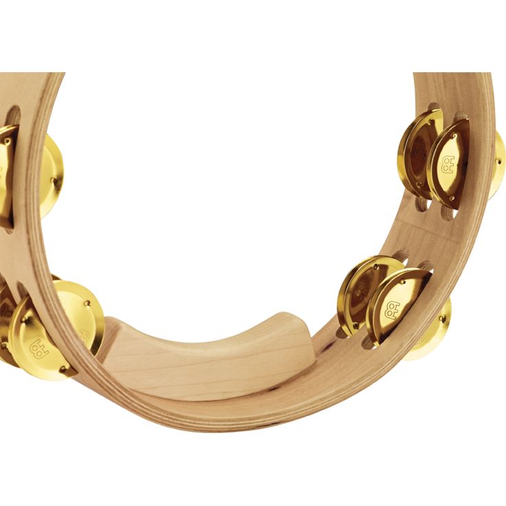 Meinl Percussion 10" Artisan Edition Tambourine Dual row Solid brass 44mm jingles