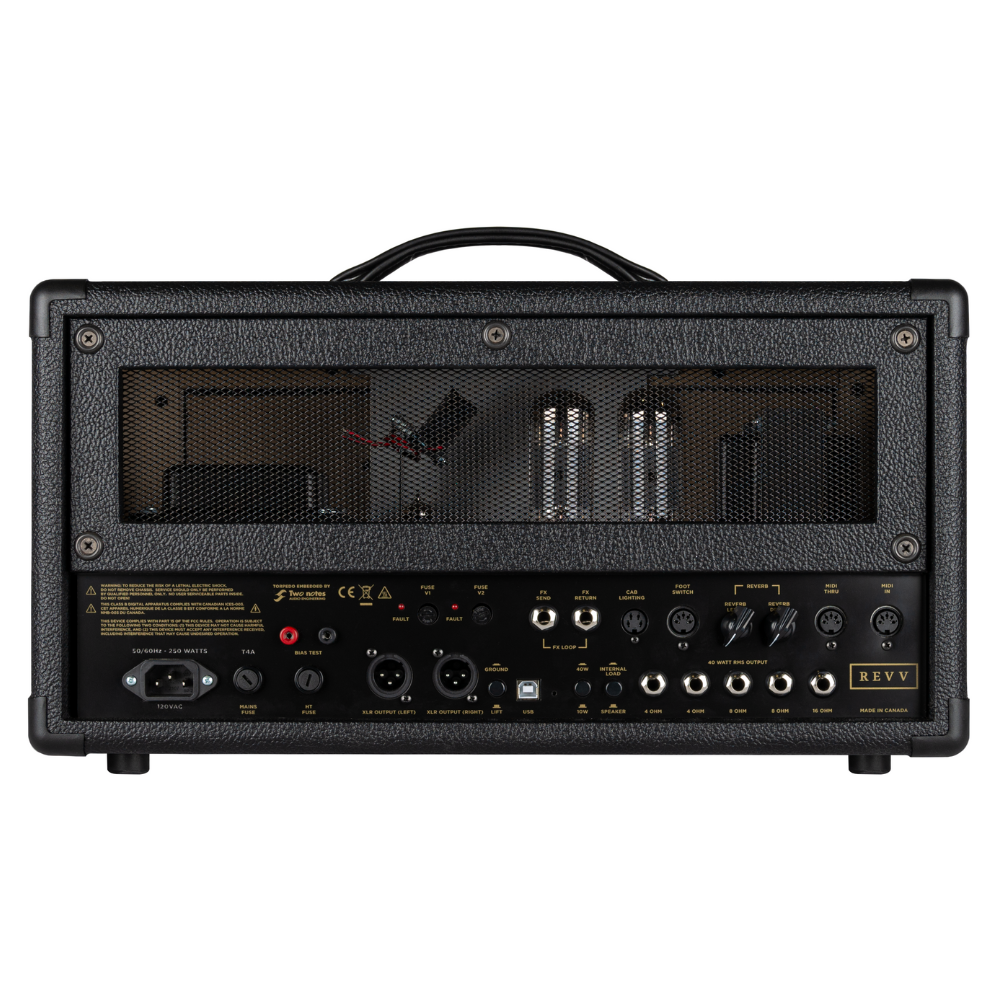 Revv Dynamis D40 2-Independent Channel Tube Amplifier