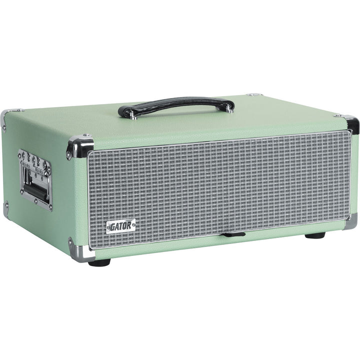 Gator Vintage Amp Vibe Rack Case (3U) - Seafoam Green