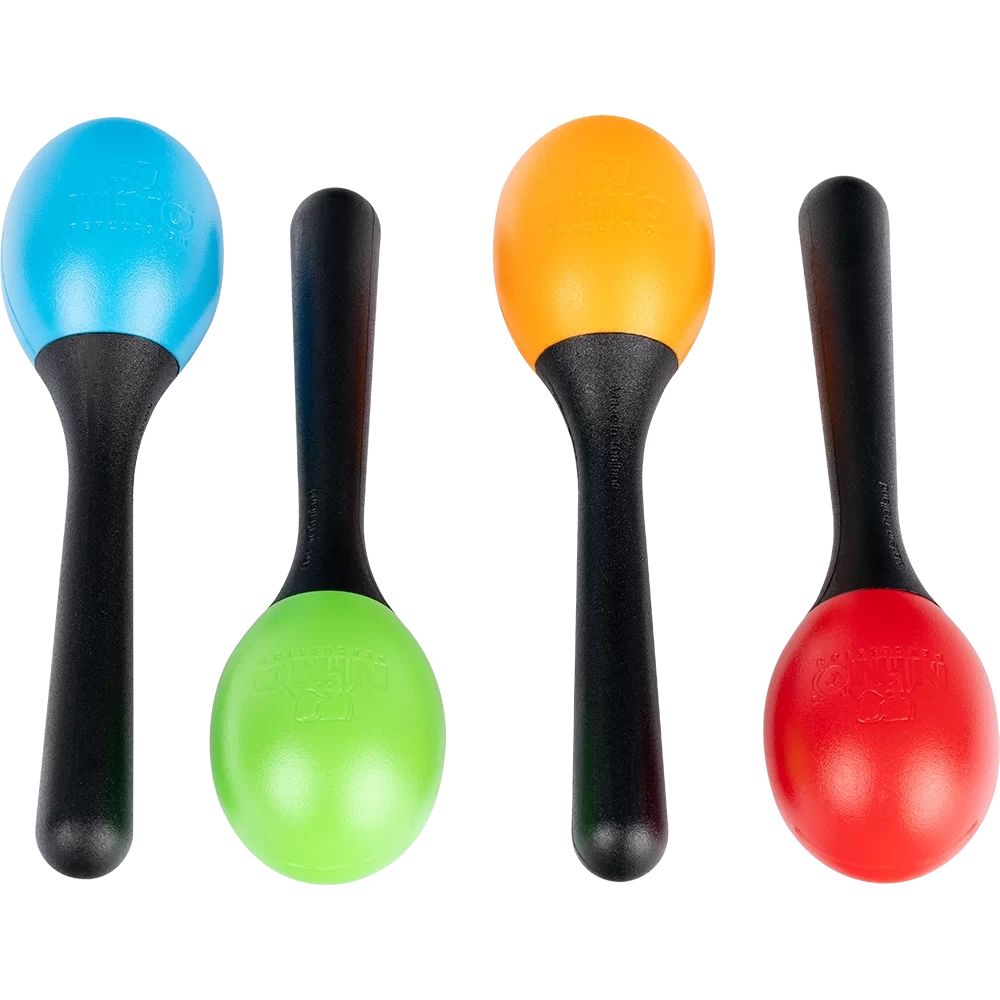 Nino Percussion 4-Piece Kids Maracas Set