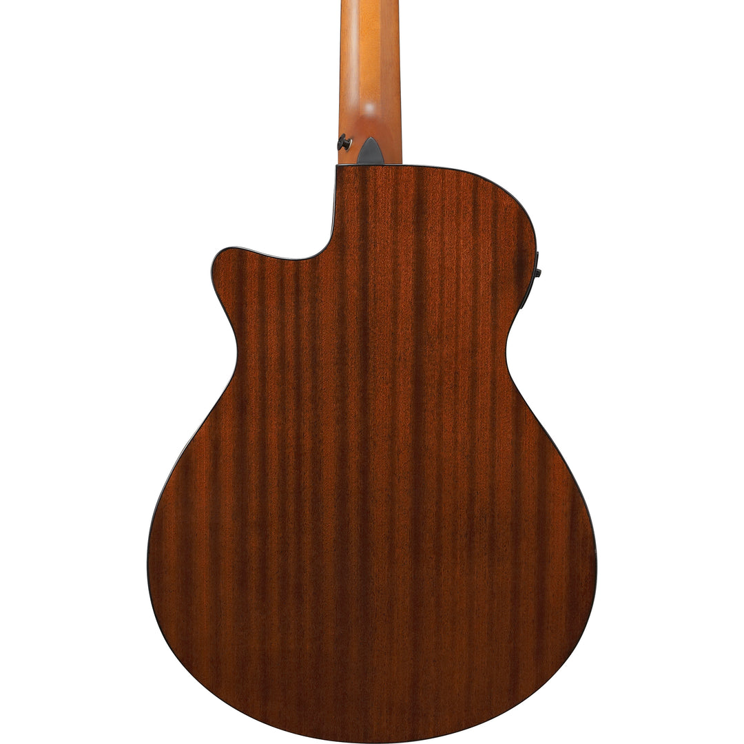 Ibanez AEGB25ETKH Acoustic/Electric Bass  - Transparent Black Sunburst High Gloss, Natural High Gloss Back and Sides