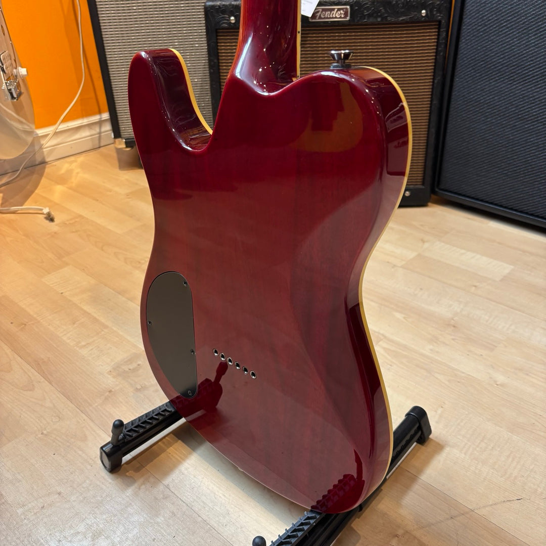Fender - FMT-HH Carved Top Telecaster - Transparent Crimson Red w/ Fender Bag (2012) - USED