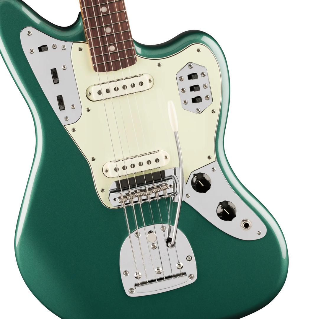Fender  Vintera III Mid '60s Jaguar Electric Guitar (Sherwood Green Metallic)